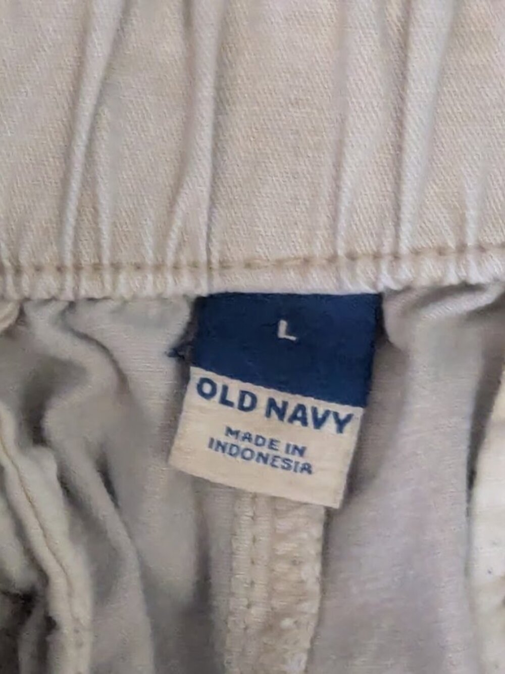 Lot of 3 size Large High-Waisted OGC Chino Shorts -- 9-inch inseam - Picture 2 of 4